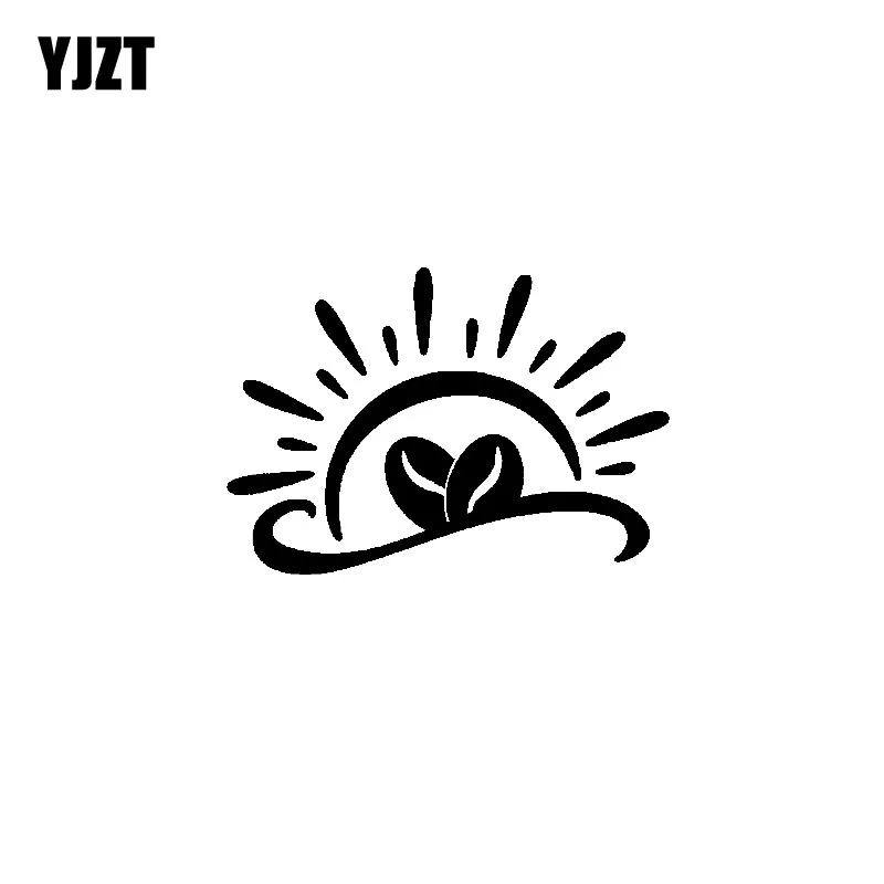 

YJZT 14.7CM*10.1CM Beautiful Caricature Sun Lovely Delicate Lovely Vinyl Decal Car Sticker Black/Silver C19-1640