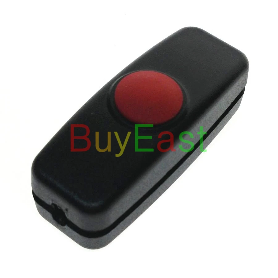 20 x DC Inline ON/OFF Cord Cable Switch DIY DC Red Button Push on/off