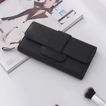 

Women Wallets Fashion Purses PU Leather Long Wallet Zipper Phone Bag Money Coin Pocket Card Holder Female Purse Wallets