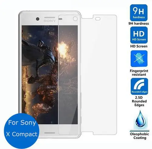 Закаленное стекло для Sony Xperia X Compact защитная пленка 9H защиты экрана F5321 4 6 дюйма |