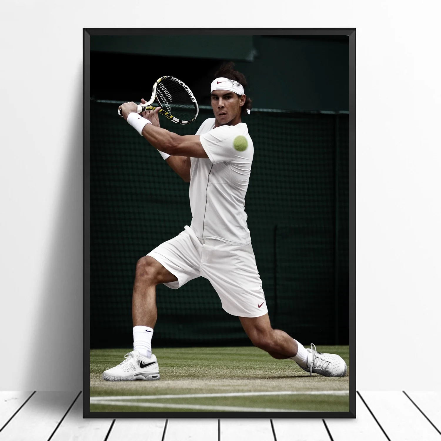 Roger Federer Tennis Grand Slam настенный Шелковый декор для плакатов | Дом и сад