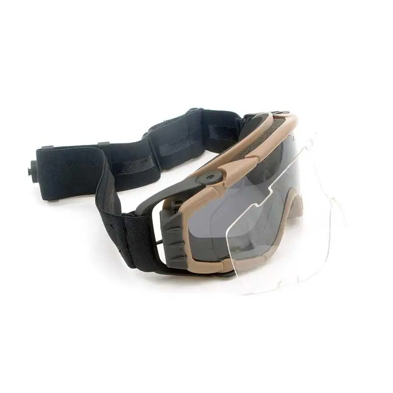 Кулер FMA Dark Earth Черный Уличный кулер для пейнтбола страйкбола SI Ballistic Goggle