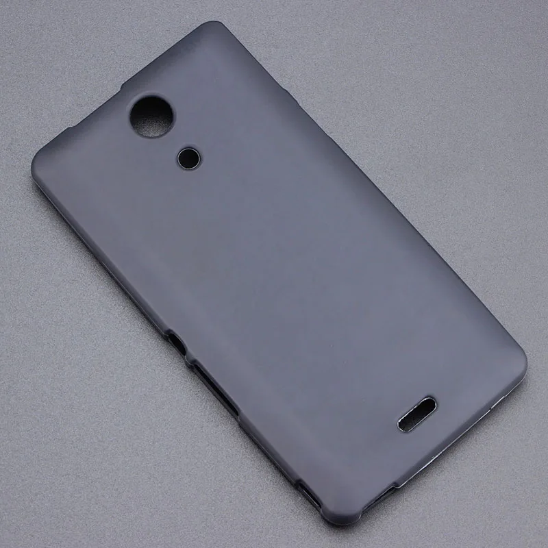 

Black Gel TPU Slim Soft Anti Skiding Case Back Cover For Sony Experia ZR M36H Mobile Phone Rubber silicone Bag Coque Fundas
