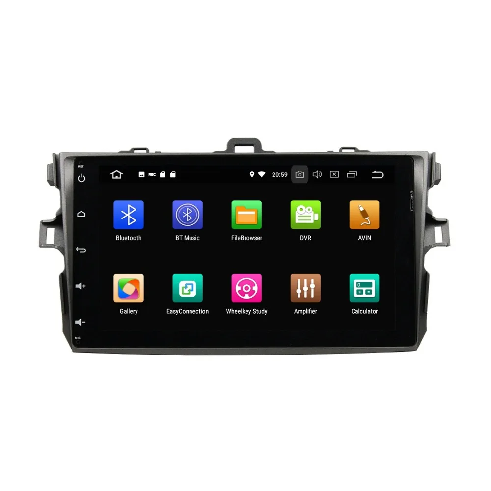 Clearance 4GB+32GB Octa Core 9" Android 8.0 Car Radio DVD Multimedia GPS for Toyota Corolla 2006 2007 2008 2009 2010 2011 WIFI Bluetooth 1