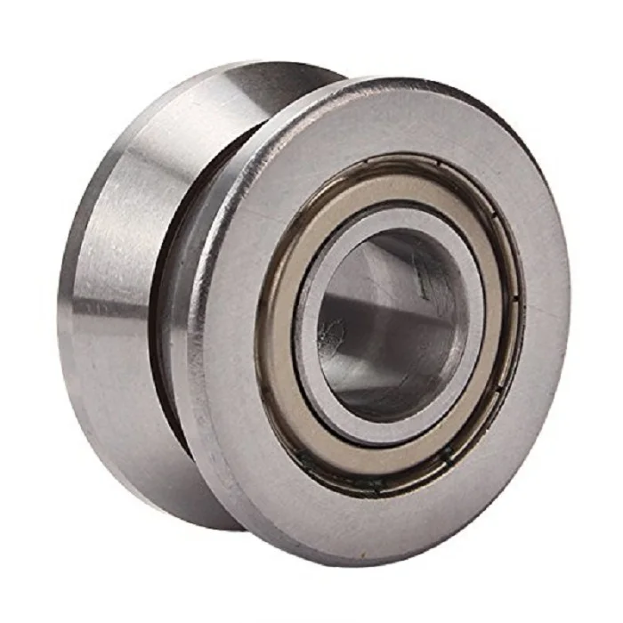 

1PCS V Groove Roller Wheel 15*40*18mm Sealed Ball Track Roller Guide Vgroove Bearing Silver