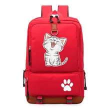 WISHOT кот Милый Единорог Рюкзак Школьный Повседневный Рюкзак подростковый мужской wo мужские школьные сумки Дорожная сумка для ноутбука