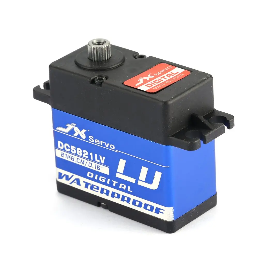 

NEW! JX DC5821LV Waterproof Metal Gear Digital Servo with 21.8kg High Torque for RC Remote Control Car Boat Robot Model Vehicle