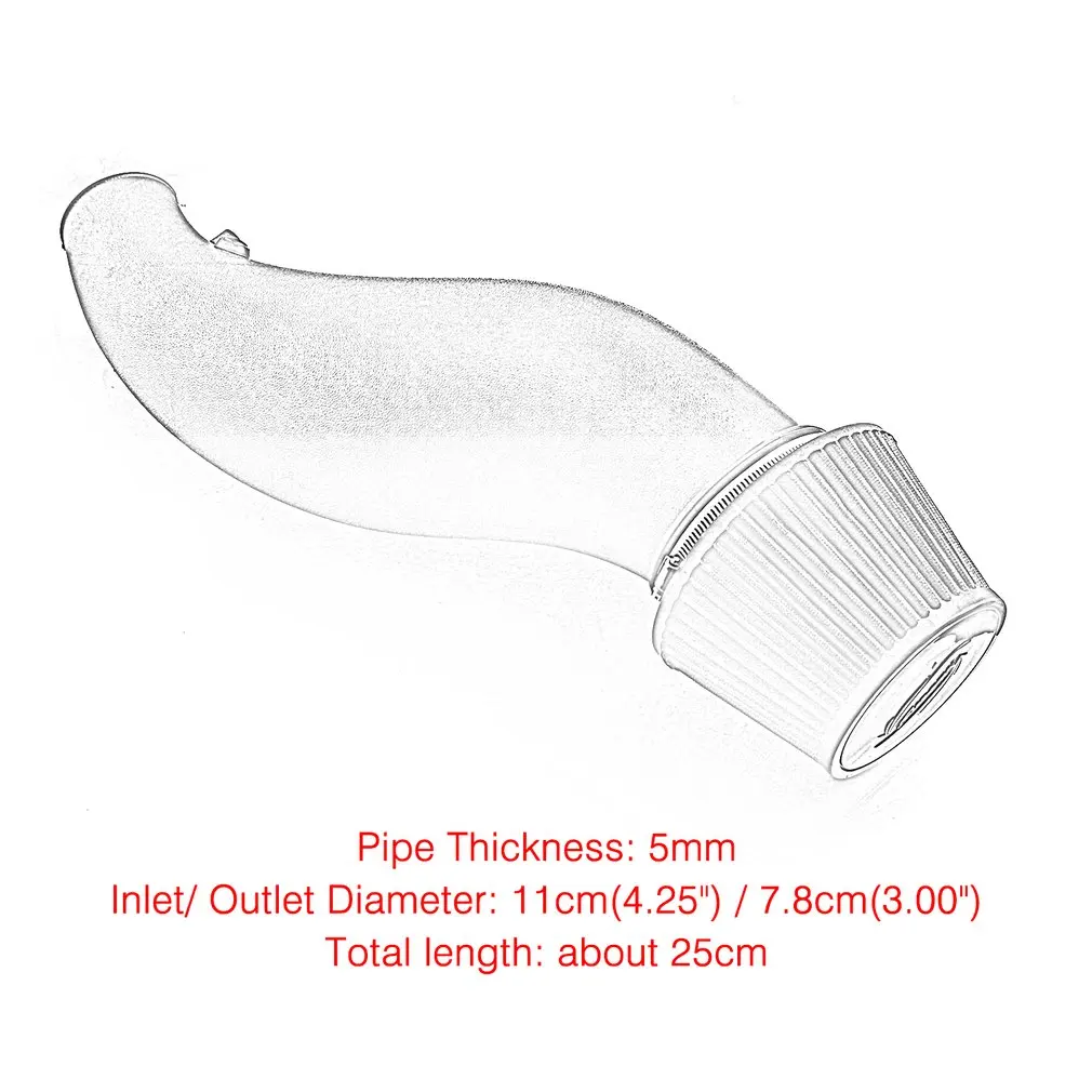 Профессиональный авто воздухозаборник индукционный фильтр комплект большой поток впускной трубы для Honda Civic 92-00 EK EG PQY-AIT11CF