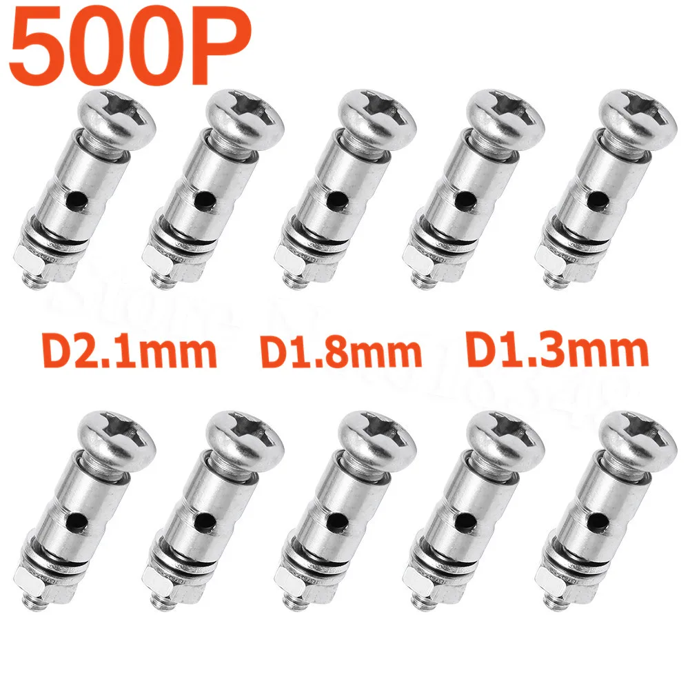 500 шт. разъемы толкателей ограничители тяг D2.1mm D1.8mm D1.3mm для радиоуправляемой
