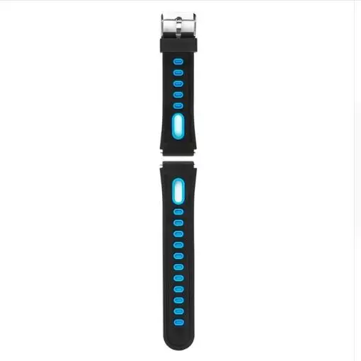 Модные умные часы P68/P70 оригинальные новые аксессуары силиконовый/стальной ремешок цветные Смарт-часы женские ремешок pk Mi band honor band - Цвет: black blue
