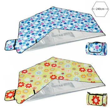 

Portable Waterproof Camping Mat Picnic Mat Sand Beach Blanket Tent Mat Outdoor Sleeping Pad Home Yard Garden Baby Crawling Mat