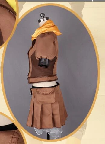 Anime RWBY Yang Xiao Long Cosplay Costume - Sexy Combat Uniform Full Set for Halloween Party Role Play Prop Clothing image 4