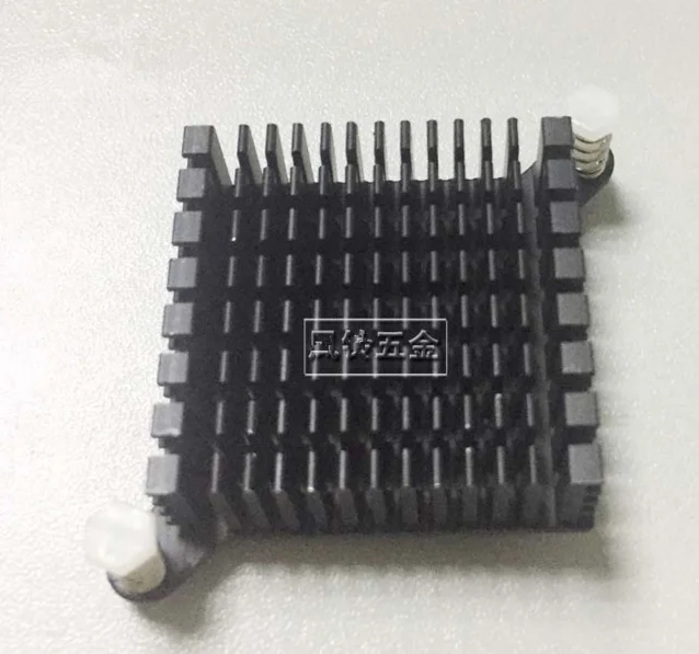 

Fast Free Ship 5pcs Electronic chip radiator with snap joint 38*12*38mm motherboard chip heat sink with the ear heatsink