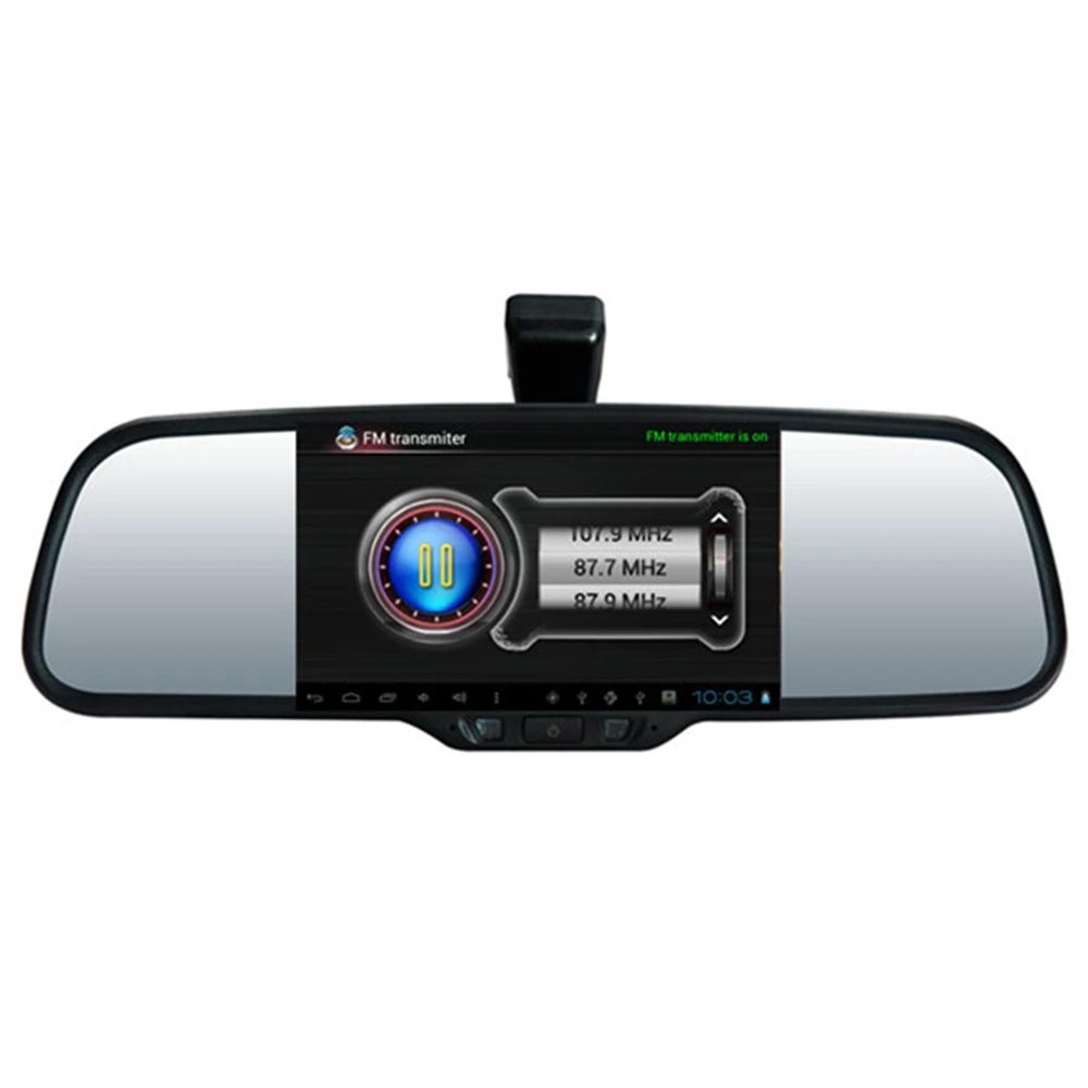 Зеркало заднего вида DVR gps Navi для hyundai IX25 IX35 IX45 stantafe Elantra Verna СОНАТА Sorento Sportage Android Auto