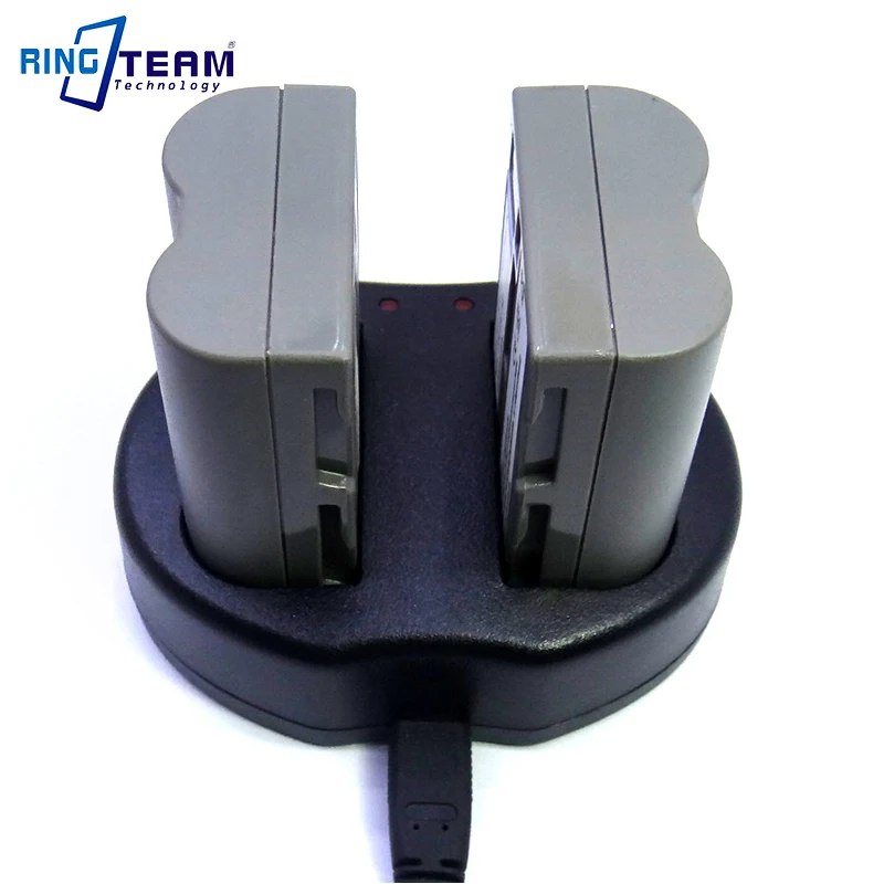 2X Batteria Di En-El3E E 1X Caricatore Doppio Usb Mh-18 Mh-19 Per Fotocamere Nikon D90 D80 D70 Vestito D70S D50 D300 D300S D700 D200 D100 Slr