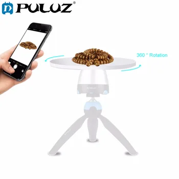 

PULUZ 1/4 Screw interface Round Tray Compatible with Electronic 360 Degree Rotation Panoramic Tripod Head Diameter: 18cm/7inch