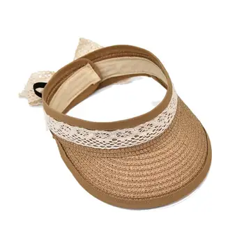 

Summer Kids Hat Fashion Empty Top solid Cap Children Infant Lace Adjustable Hats 2018 Beach Sunhats Boys Girls Hats Caps