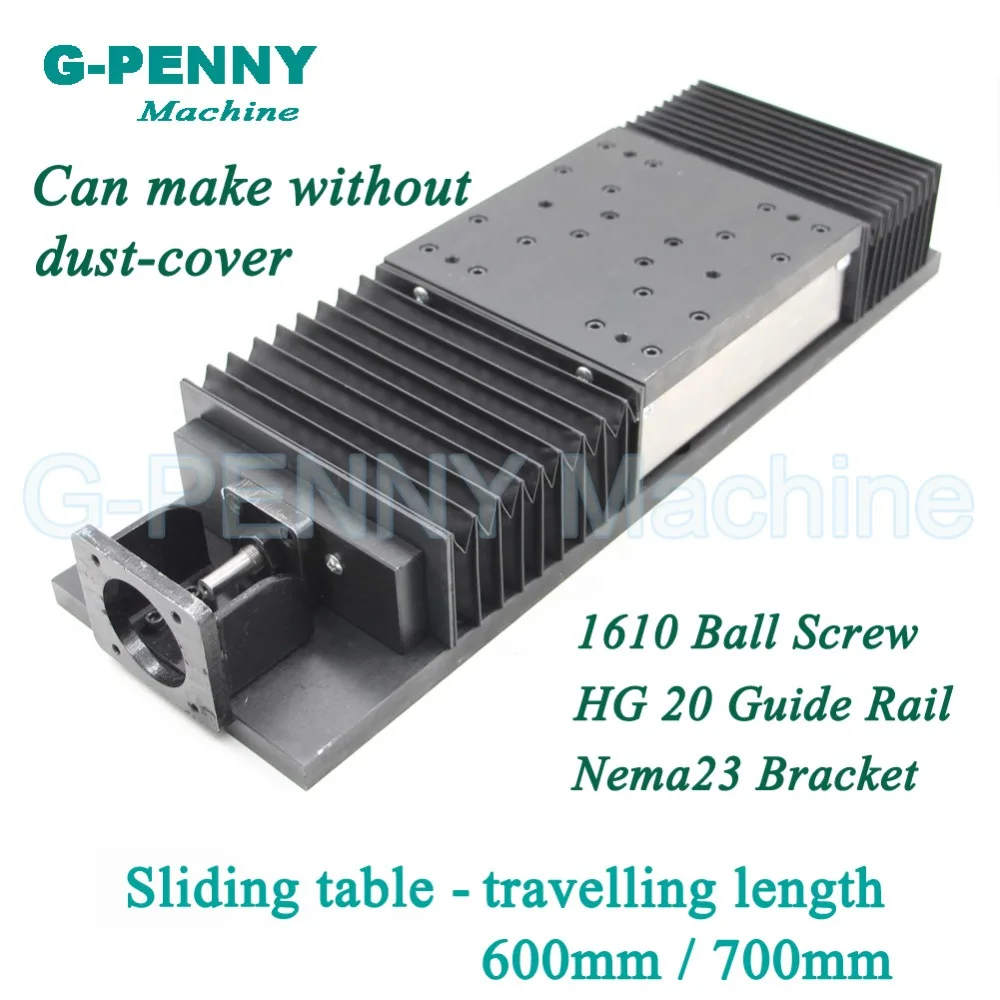 High Precision ! sliding table with dust protecting cover Chinese HG 20