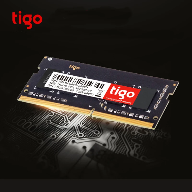 Tigo ram DDR4 4GB 2400MHz 2666MHz Совершенно новая память ddr 4 SoDIMM для ноутбук мини-ПК Память быстрая для игры