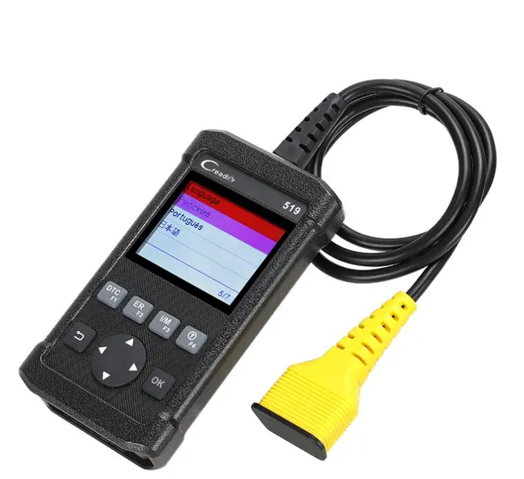 Диагностический инструмент LAUNCH Creader 519 OBD2/EOBD сканер CR519 OBD2 бортовой монитор тест с