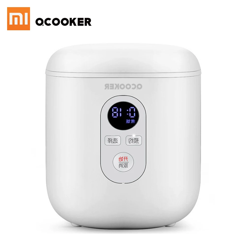 Xiaomi Ocooker Мини рисоварка 300 Вт 220 В 1 2л интеллектуальные электрические PFA порошковое