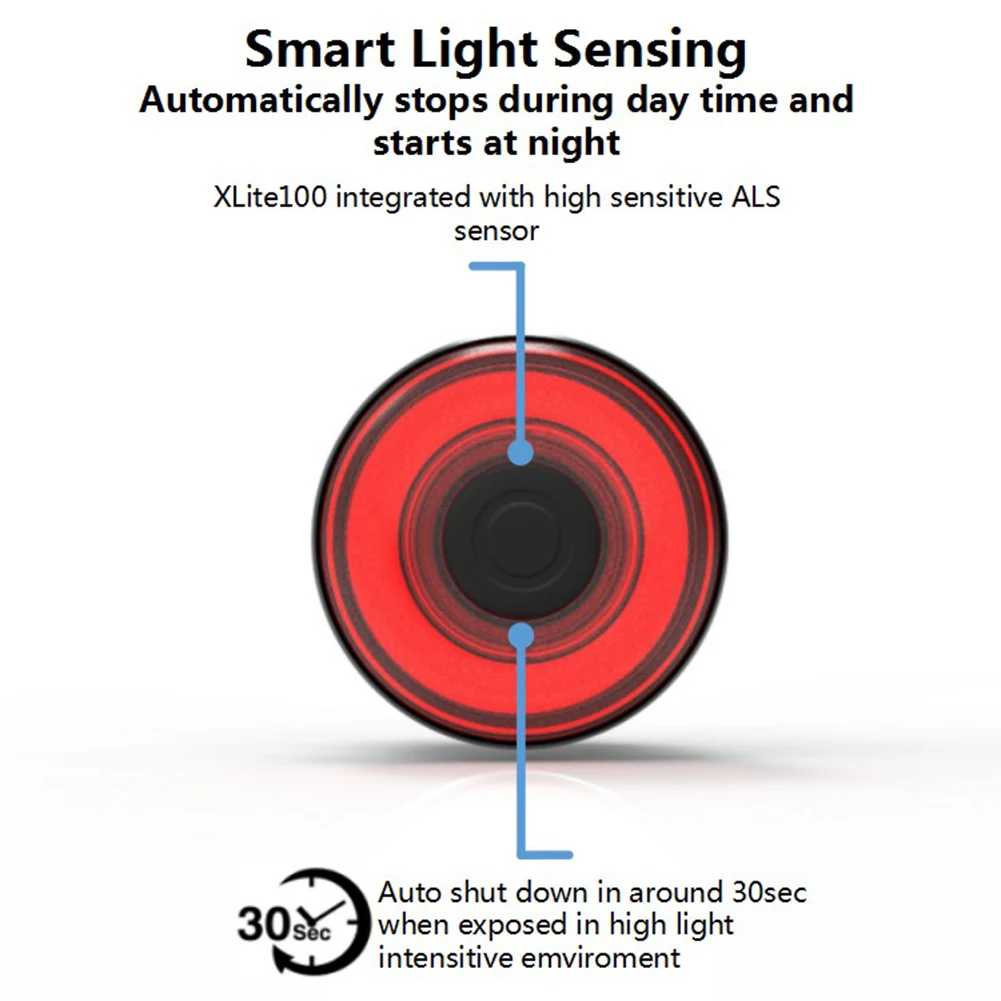 Мини Велосипедный тормозной светильник, интеллектуальный сенсорный велосипедный задний светильник, зарядка через usb, велосипедный задний светильник с креплением на седло