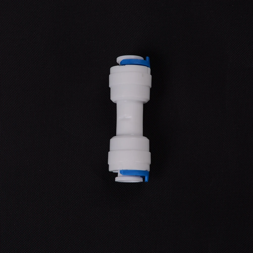 Sale 1PCS 1/4" Tube Quick Pushfit Fitting Connection Aquarium RO Water Filter Reverse Osmosis