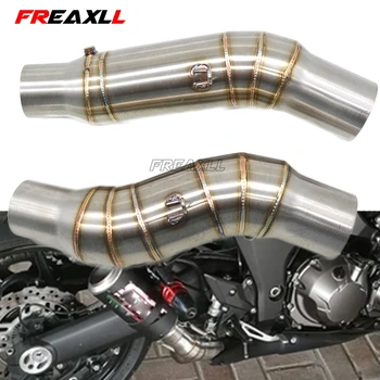

For Kawasaki Z1000 Z 1000 2010 2011 2012 2013 2014 2015 Motorcycle Mid Exhaust Muffler Mid Pipe Link Z1000 Exhaust Middle pipe