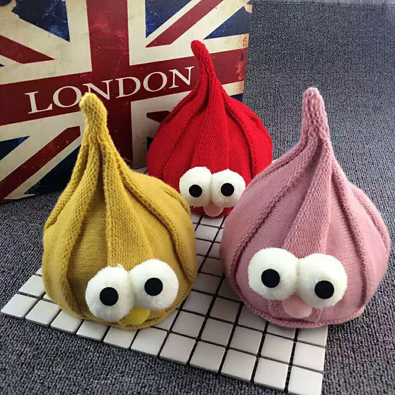 

Lovely Big Eyes Baby Beanie Boy Girl Winter Hat Warm Knit Cap Kids Children Beanie Toddler Infant Baby Hat Muts