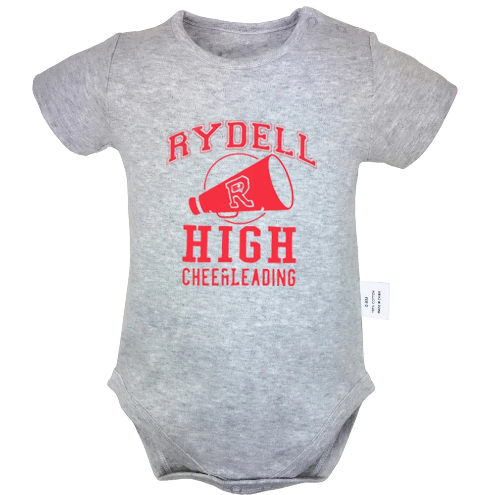 

Rydell high Cheerleading Choose your weapon Design Yellow Blue Newborn Baby Bodysuit Suit Toddler Onsies Jumpsuit Cotton Clothes