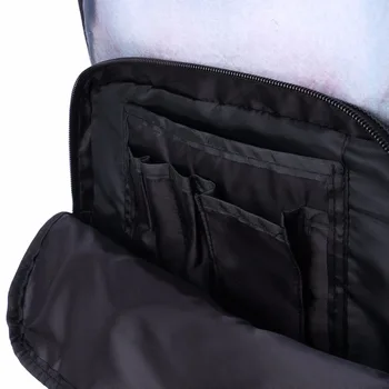 

THINKTHENDO New Stylish Unisex 3D Animal Print Backpacks Bookbags for Teens Cool School Shoulder Bags Backpack