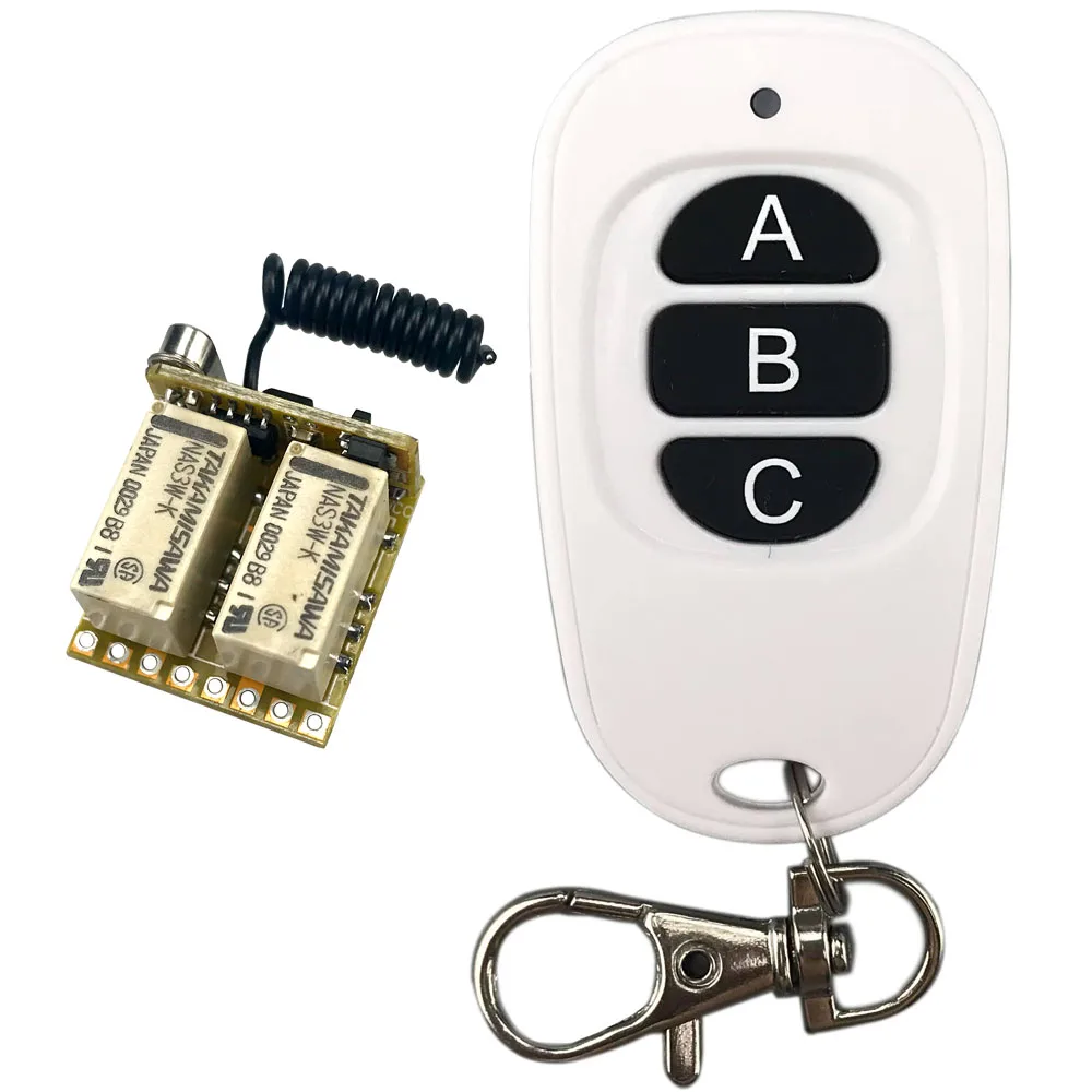 2ch Relay Wireless Remote Control Switch 433mhz Rf Mini Small 3 7v 5v 6v 9v 12v Momentary Controller Module Trigger Reset Button Remote Controls Aliexpress 2ch Relay Wireless Remote Control Switch 433mhz Rf Mini Small 3 7v 5v 6v 9v 12v Momentary Controller Module Trigger Reset Button Remote Controls Aliexpress