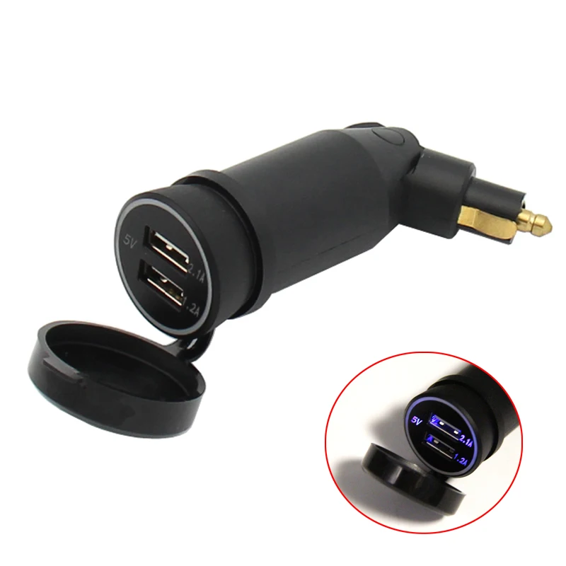 

Adjustable Dual USB interface Port Charger Adapter For BMW R1200GS R1200RT F800 GS F800GS F650GS F700GS F650 GS R 1200 RT ADV