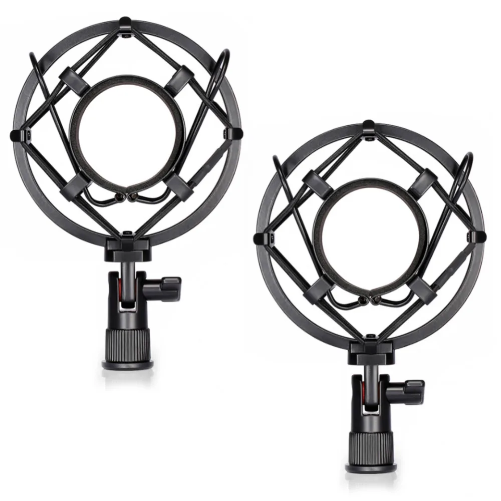 Neewer 2Pack Microphone Shock Mounts Anti Vibration Suspension High