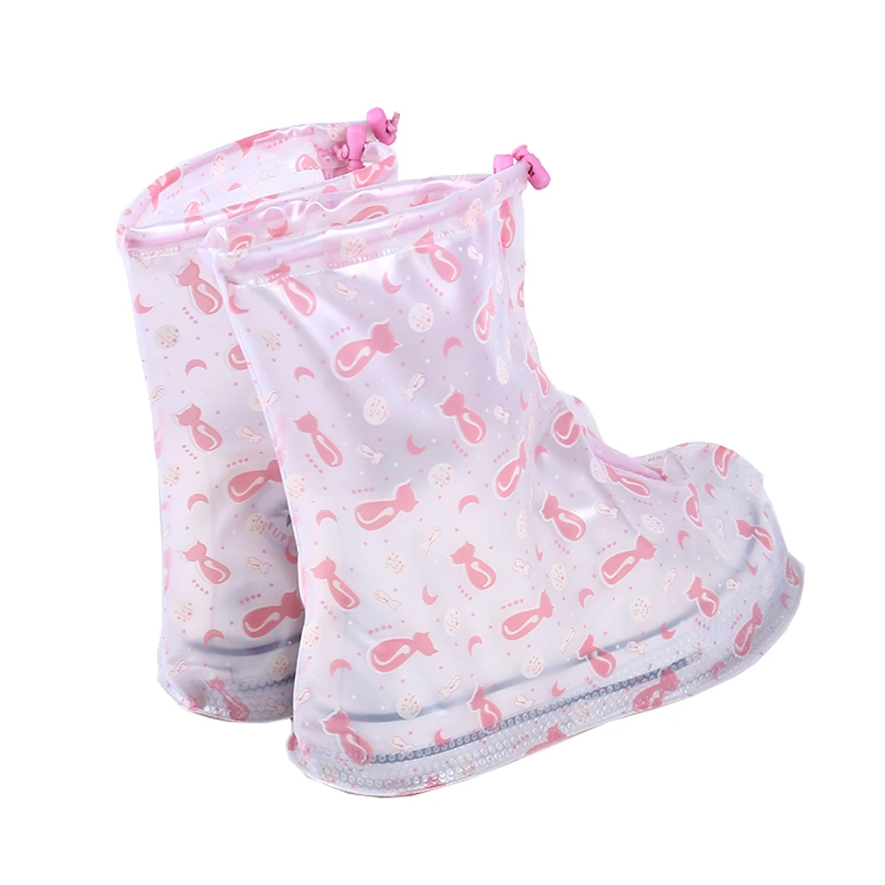 5.Drop Shipping Anti-Slip Waterproof Thickened Men Women Reusable Shoes Covers Rain Protective Cover For Shoes Worldwide Sale Hot
