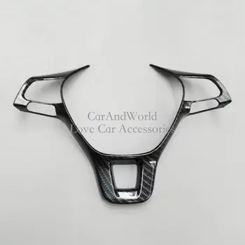 

For Volkswagen VW T-Roc TROC 2017-2020 Inner Steering Wheel Button Sequin Cover Trims ABS Chrome Sticker Car Styling Accessories