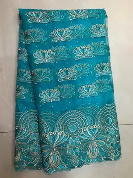 

Latest African Laces 2018 3d Lace Fabric Pink Wedding Nigerian French Tulle Lace Fabric Swiss voile Sequins Woman Clothing A253