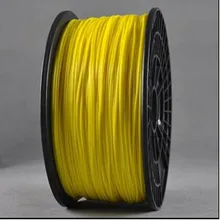 1 75mm ABS filament for 3d printer yellow color hot sale