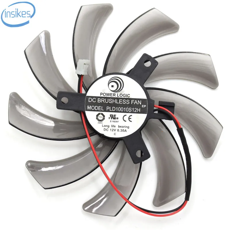 

PLD10010S12H Desktop Fan Mute Universal Radiator Cooling Fan DC 12V 0.3A 95*40mm 2 Wires