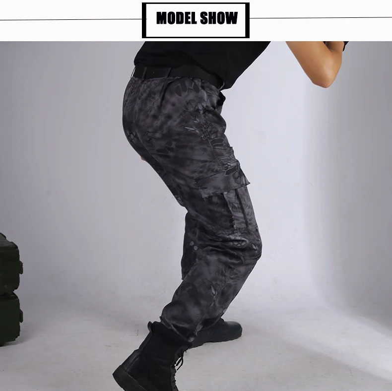 Mejor Precio En A Granel Pantalon Tactique Cargo Militaire Black Python  Camouflage Combat Armée Pantalon De Chasse Travaux Joggers Hommes Pantalon  Homme Homme, Envío Gratuito, DHgate