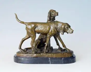 

The copper decoration home decoration business gifts Home Furnishing dogs (dogs AL-116) Hongxin sculpture.