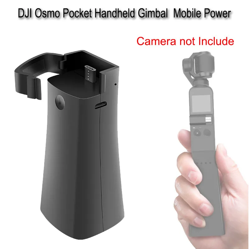

Multi-function 4000mAh mobile power supply with extended handle for portable mobile power in DJI Osmo Pocket pockets