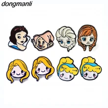 P1366 Dongmanli с изображениями героев мультфильмов детские серьги для женщин Подарки для девочек серьги-гвоздики ювелирные аксессуары ‒ серёжки