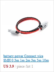 Пылезащитная крышка SH50 соединитель 50amp двухполюсный аккумулятор 50A 600V резиновый красный или черный