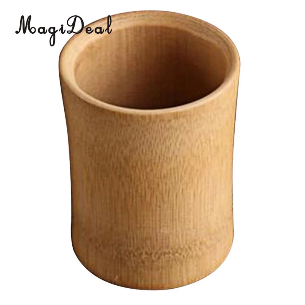 Natural Bamboo Beer Juice Mug Cup Coffee Tea Sake Wine Cup Wood Teacup I