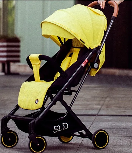 

Baby stroller can sit reclining lightweight folding ultra light portable compact newborn stroller