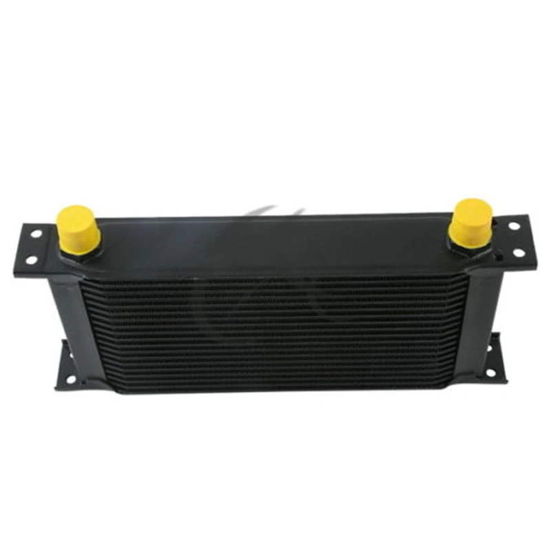 Nuevo Negro UNIVERSAL 19 filas AN-10AN motor de transmisión de carreras enfriador de aceite accesorios de motocicleta británica