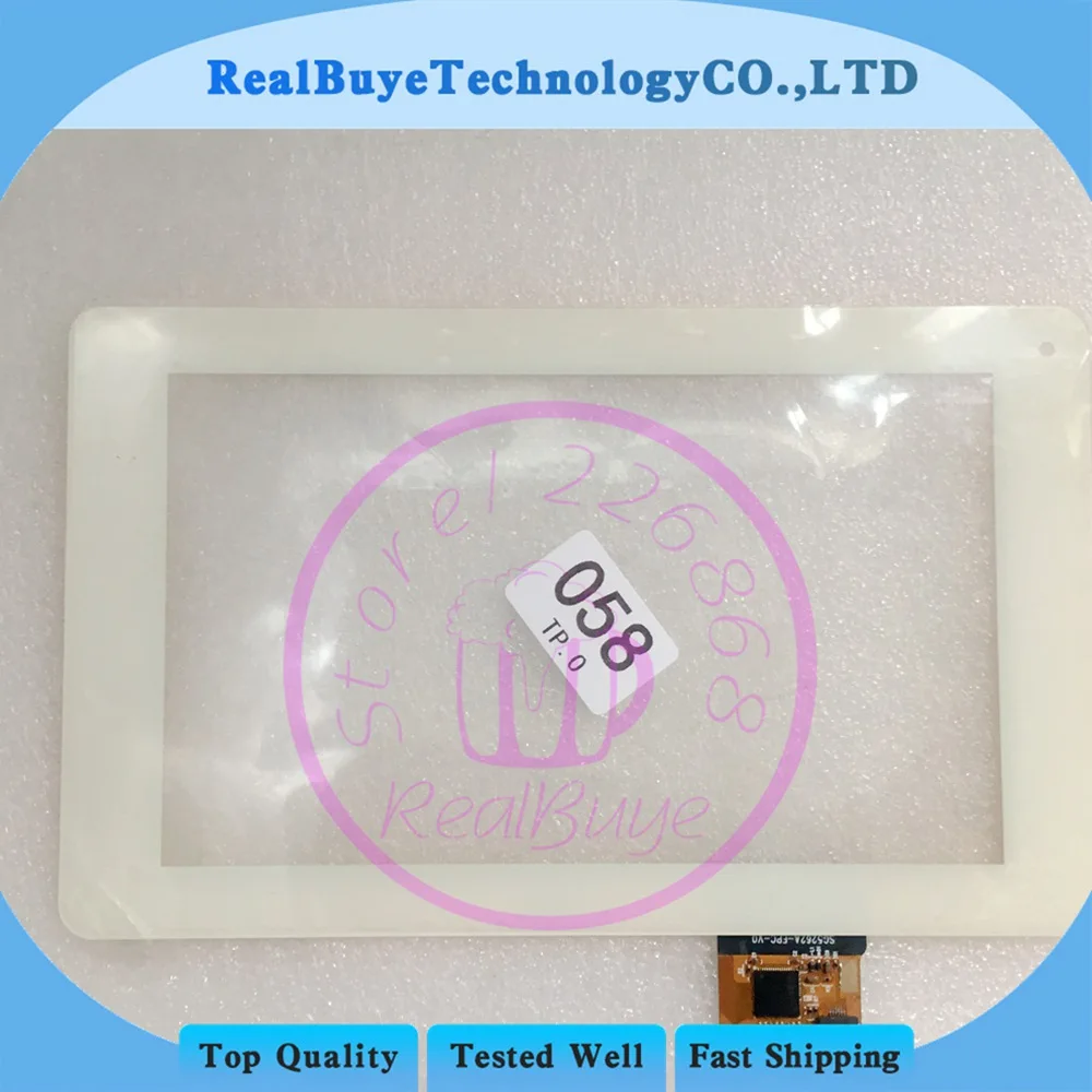 Repalce SG5262A-FPC-V0 HX белая Сенсорная панель дигитайзер стекло Датчик код Случайная