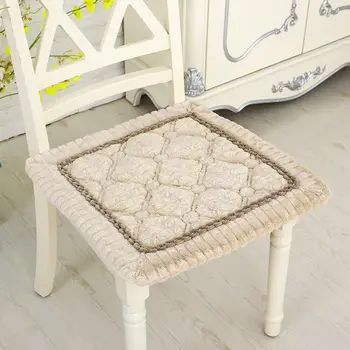

Chair Cushion Soft Home Seat Pad Fall Winter Keep Warm Cussion Non-Slip Square Chair Cushion Wool cloth with soft nap Seat Pad