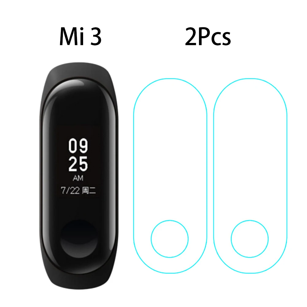 Для Xiaomi Mi Band 3 для Xiaomi Mi Band 2 закаленная Гидрогелевая пленка устойчивая к царапинам прозрачная защитная пленка